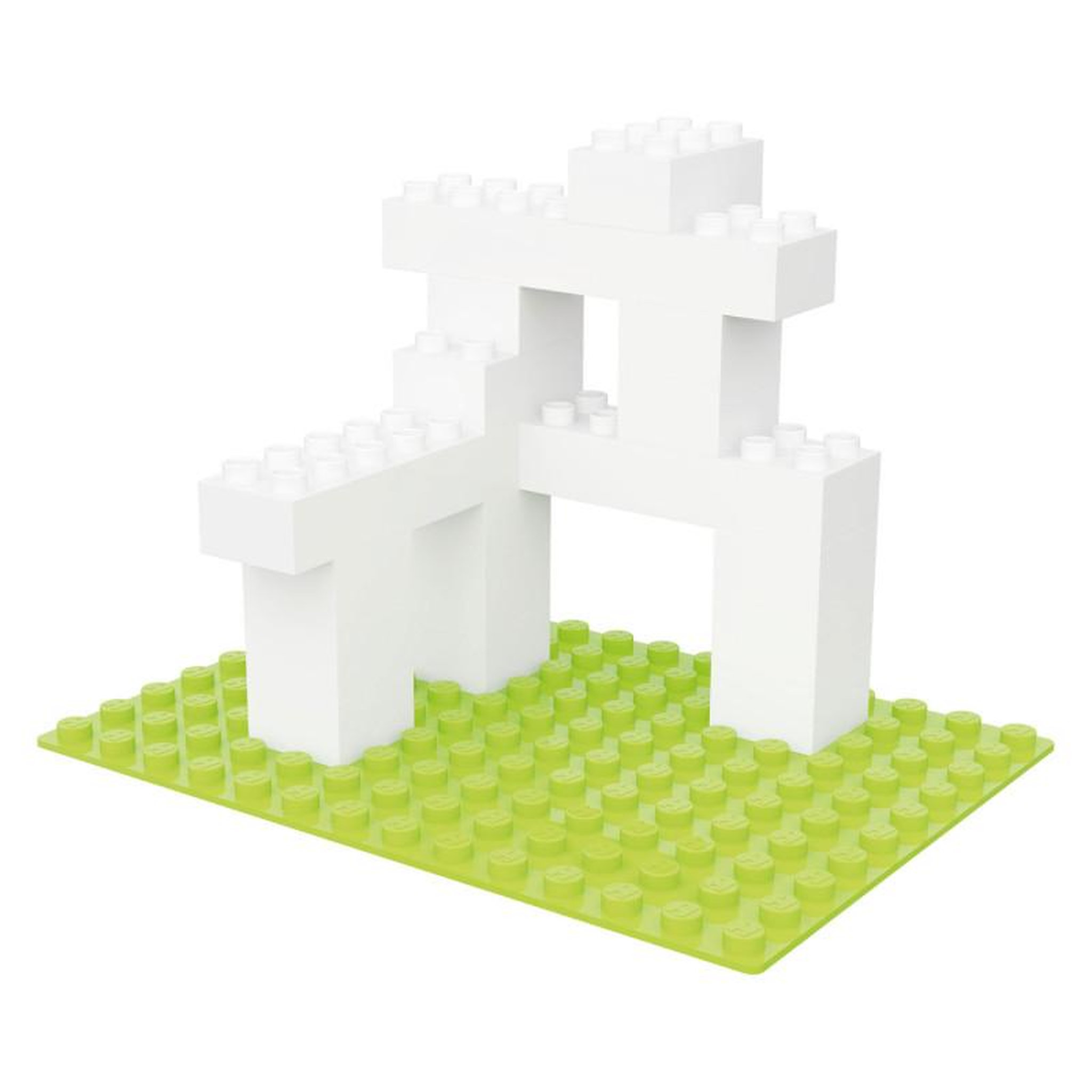 Voir la diapositive 4 : HUBELINO Hubelino Building Blocks White, 120dlg. 420619