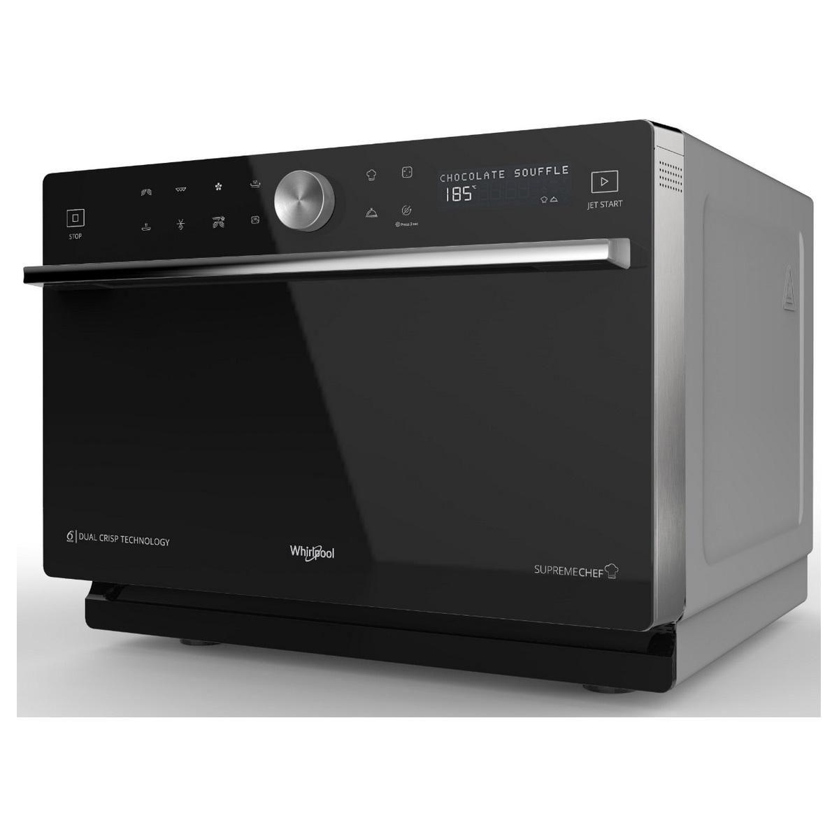 Whirlpool Micro-ondes combiné 33l 1000w noir - MWSC9133SB
