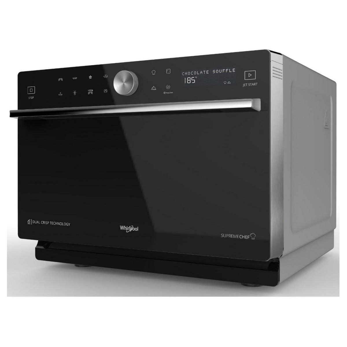 Whirlpool Micro-ondes combiné 33l 1000w noir - MWSC9133SB