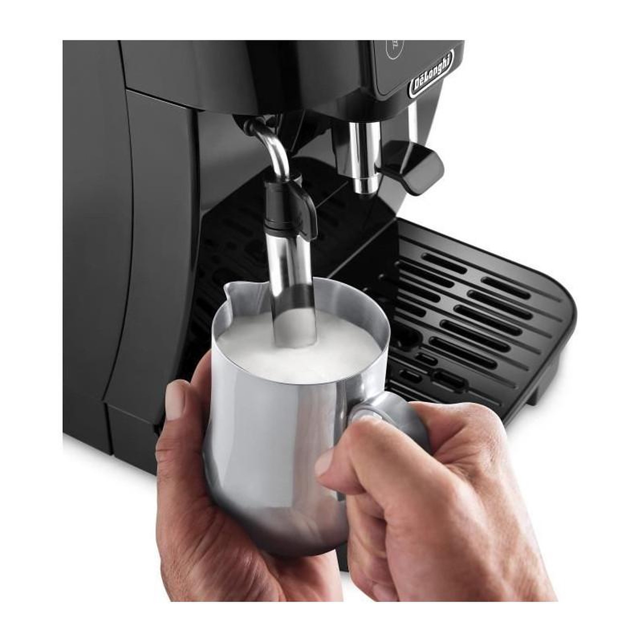 Voir la diapositive 5 : DELONGHI Machine expresso broyeur De'Longhi - Magnifica Start - ECAM220.21.B, Noir