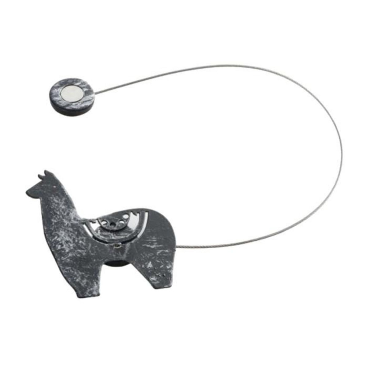 Paris Prix Embrasse de Rideau Aimantée  Yzma  30cm Noir