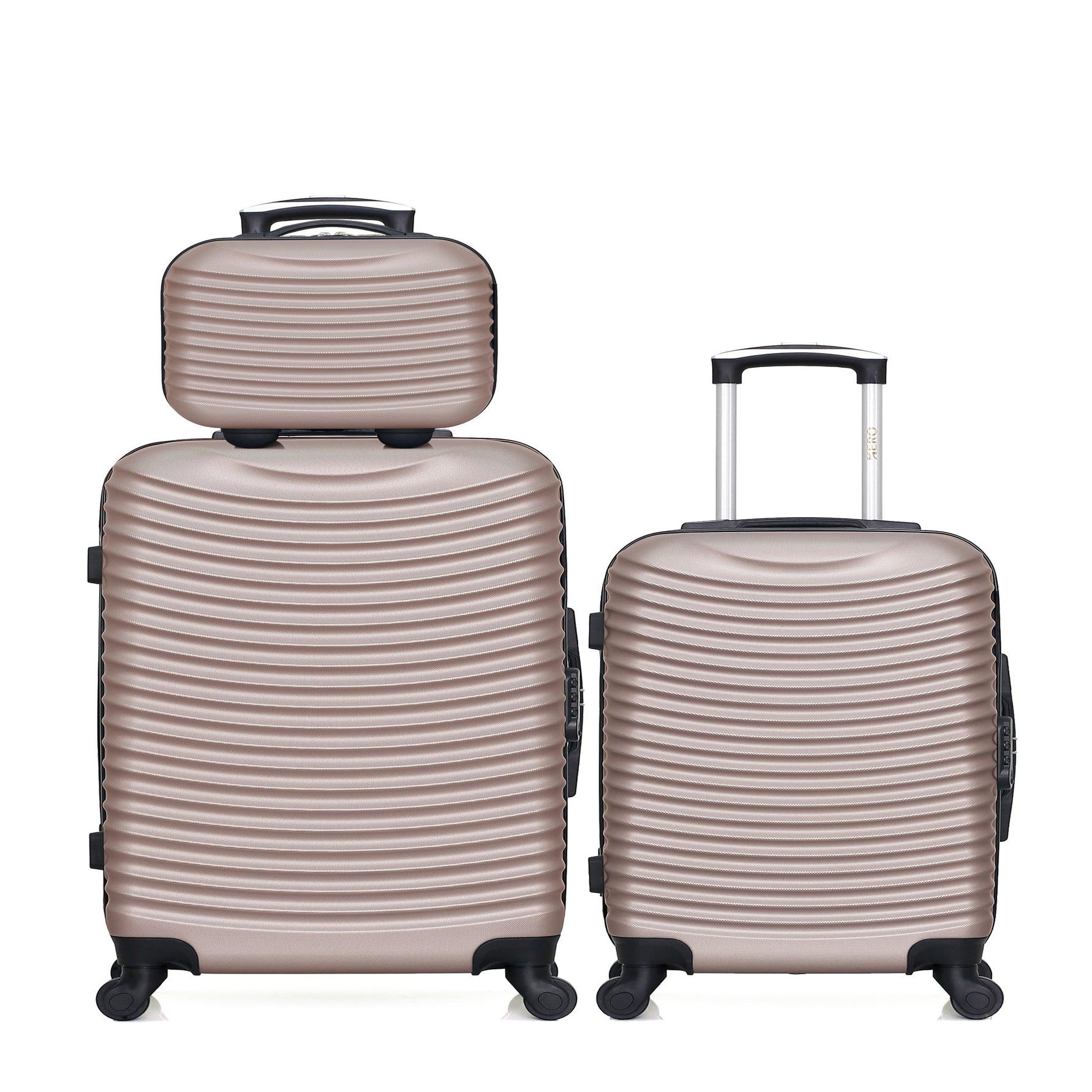HERO Hero - lot de 3 - valise weekend, valise cabine et vanity etna