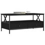 Voir la diapositive 3 : VIDAXL Table basse noir 100x51x45 cm bois d'ingenierie