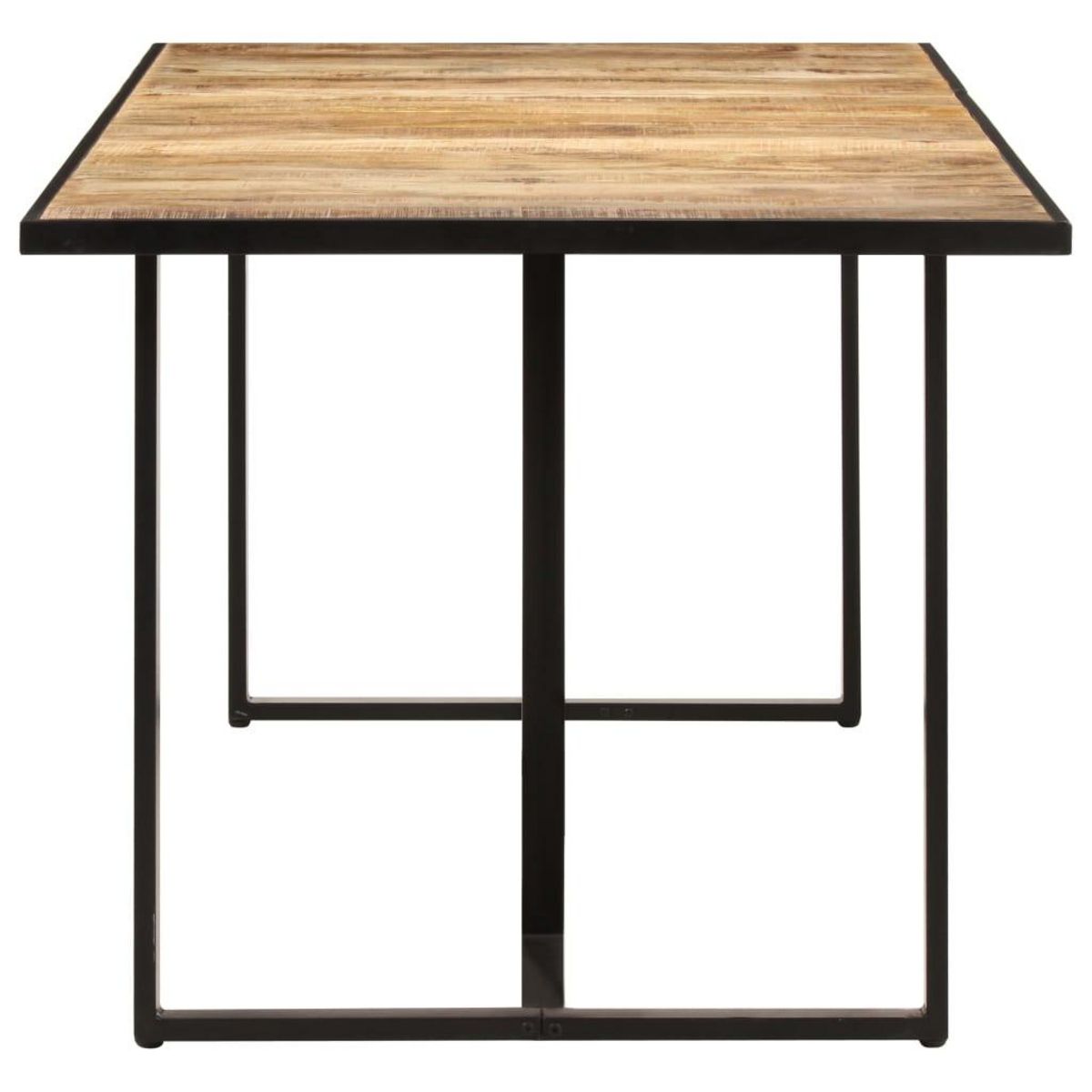 VIDAXL Table de salle a manger 160 cm Bois de manguier brut