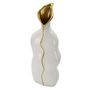 Voir la diapositive 2 : Paris Prix Vase Design en Céramique  Uma  50cm Blanc