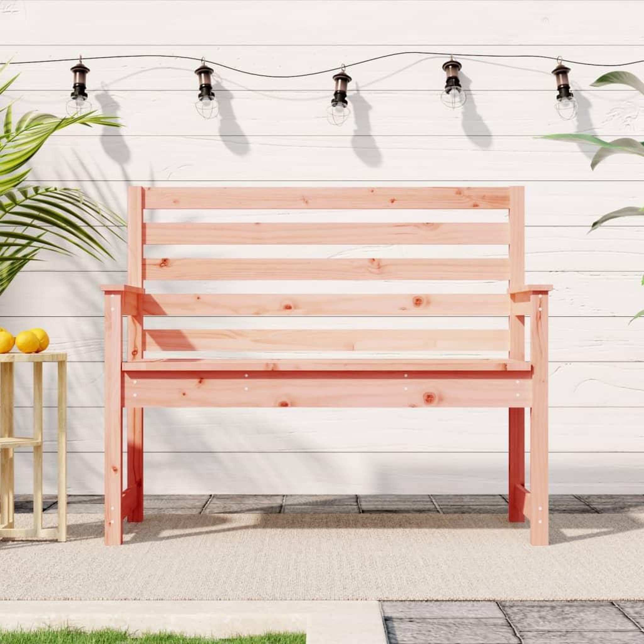 VIDAXL Banc de jardin 109x48x91,5 cm bois massif de douglas