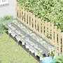 Voir la diapositive 2 : VIDAXL Couverture vegetale avec œillets 1x4 m PVC