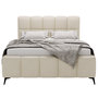 Voir la diapositive 1 : BEST MOBILIER Paulito - lit coffre - 180x200 cm - sommier inclus - en velours