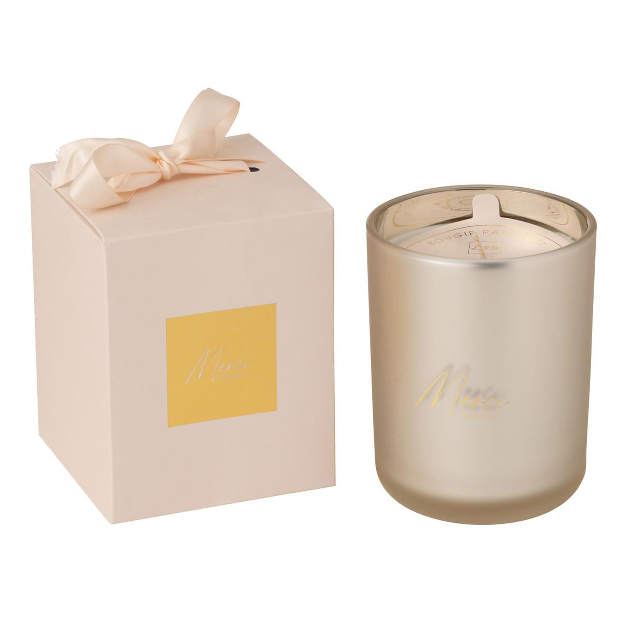 J-LINE Bougie parfumée  cloe  14cm elderflower