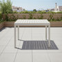 Voir la diapositive 2 : JARDIDECO Table de jardin rectangulaire extensible Oppa, beige - Jardideco