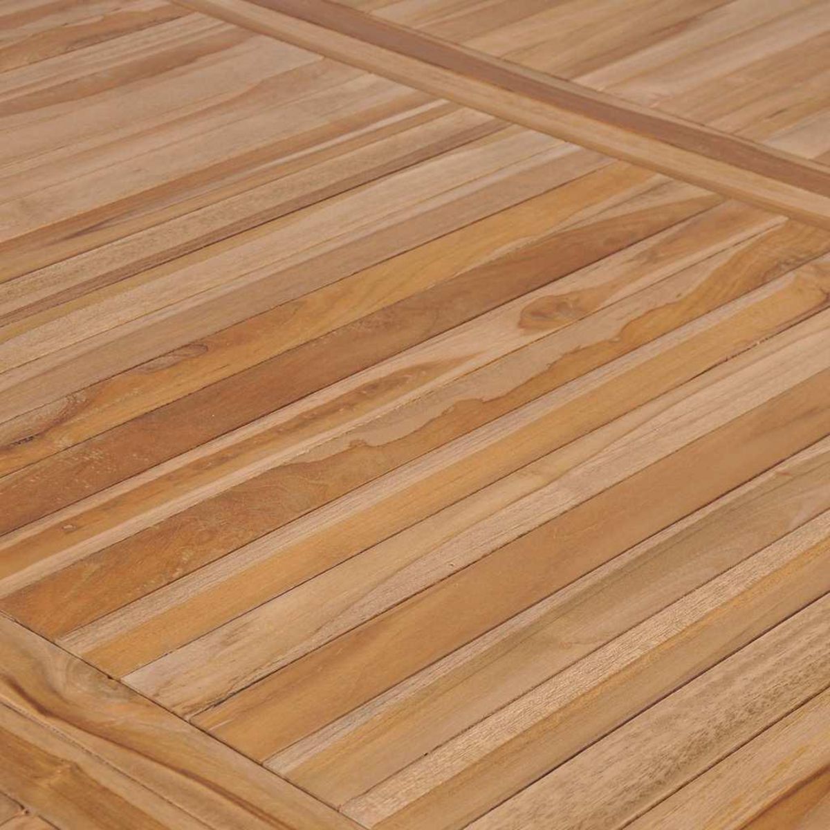 VIDAXL Table de jardin 200x100x77 cm Bois de teck solide