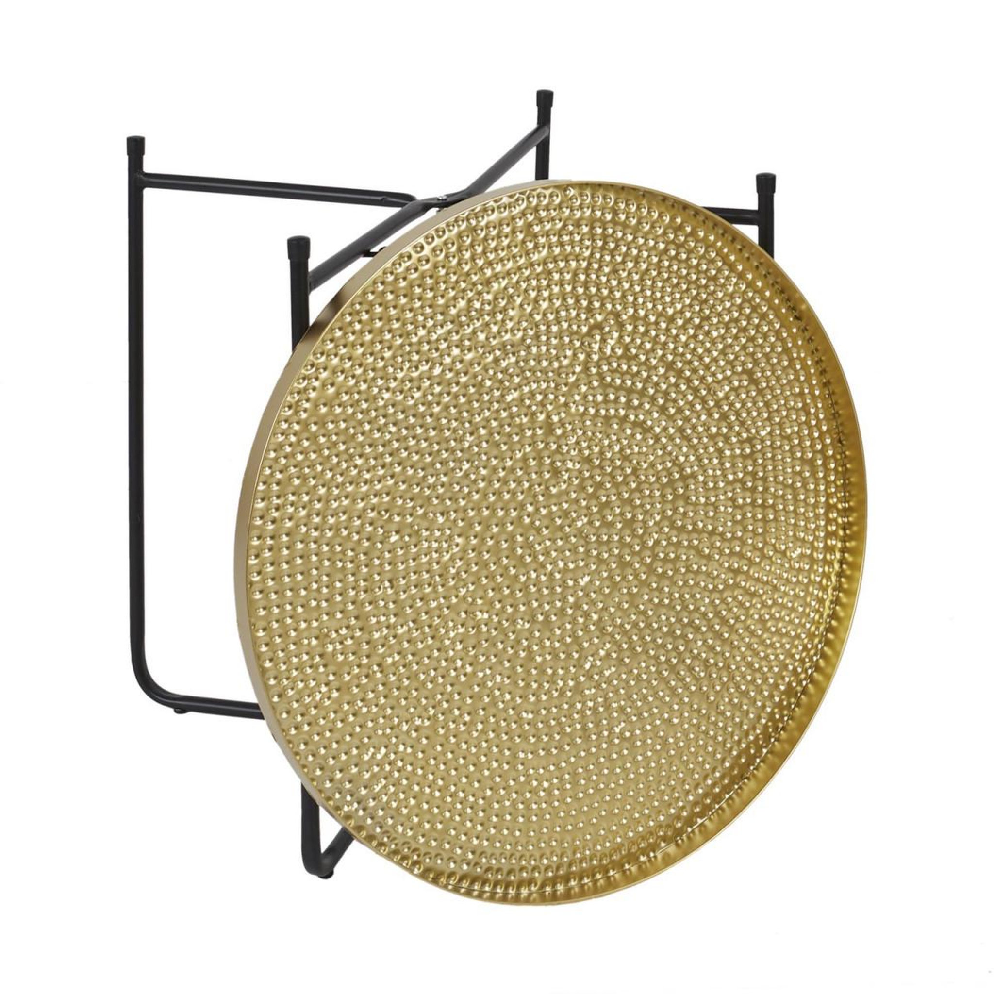 Voir la diapositive 2 : The Home Deco Factory Table d'appoint design  alia  50cm or