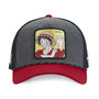 Voir la diapositive 2 : CAPSLAB Casquette trucker avec filet finitions premium One Piece Mugiwara
