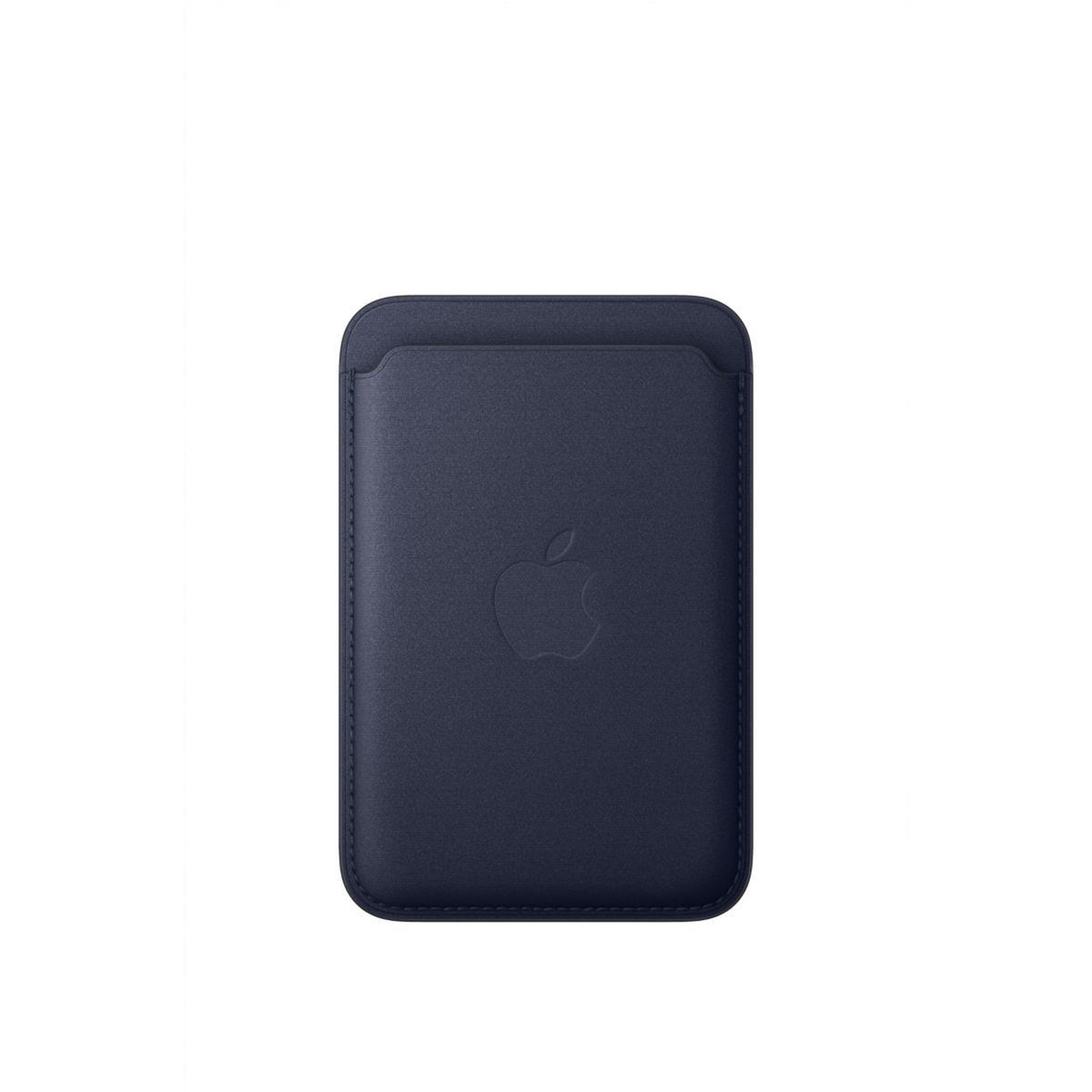 APPLE Porte-cartes MagSafe tissage fin Bleu Marine