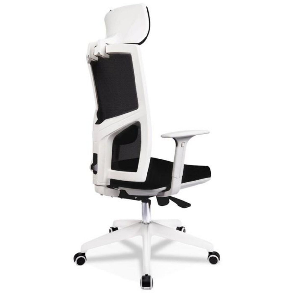 Paris Prix Fauteuil de Bureau Design  Luky  119cm Noir & Blanc