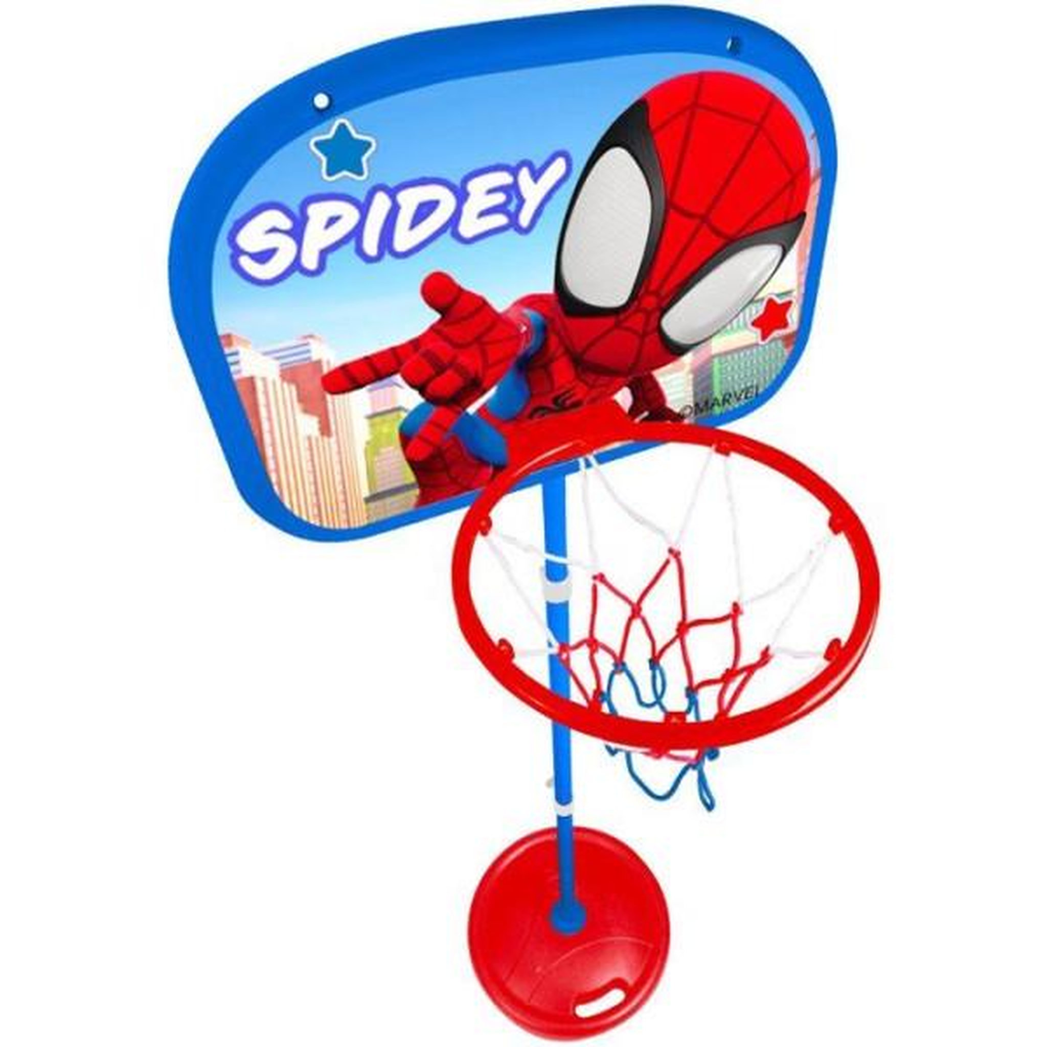 Voir la diapositive 2 : Marvel Panier de basket enfant - marvel - réglable sur pied 155 cm