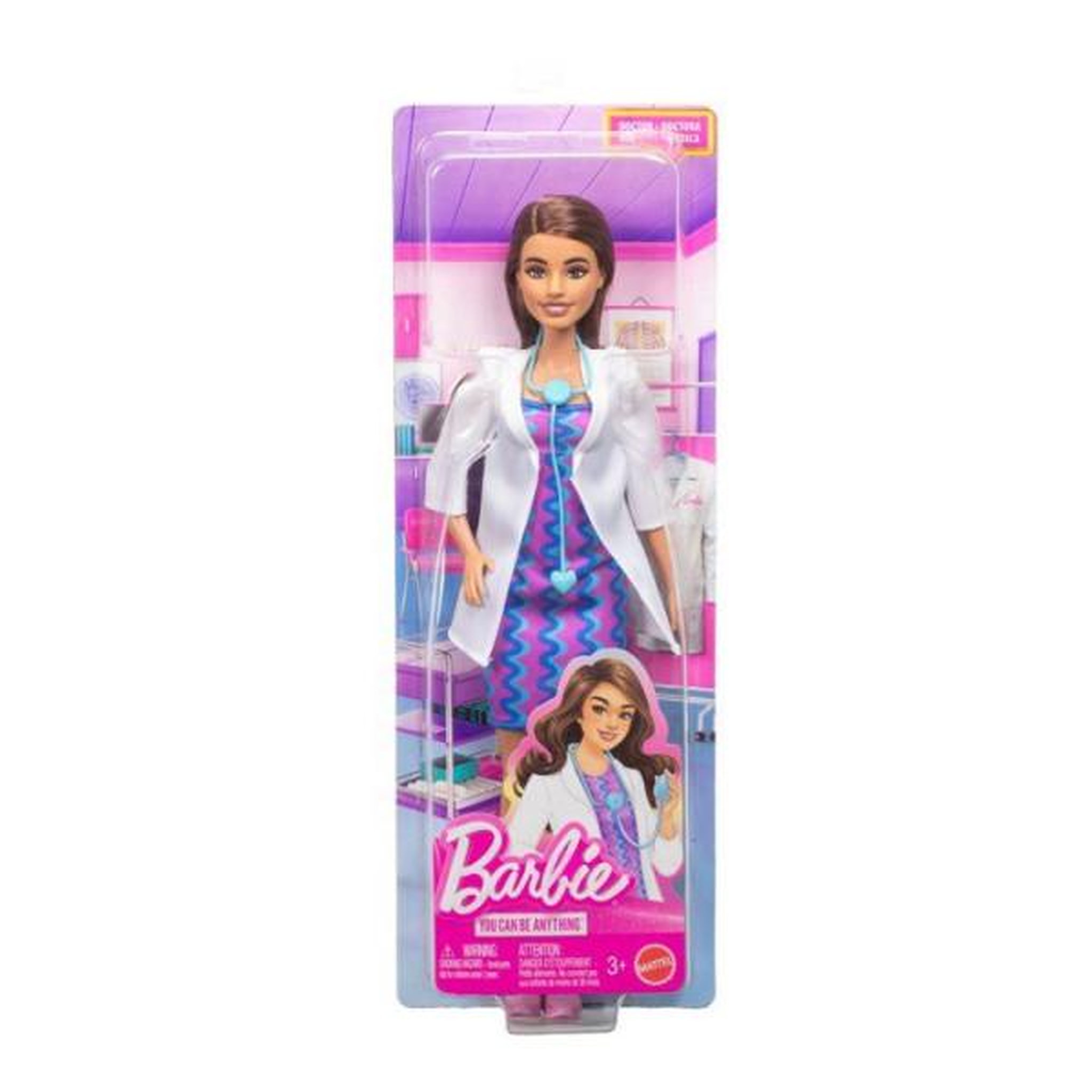 Voir la diapositive 6 : BARBIE Barbie docteure - Barbie - JKF76