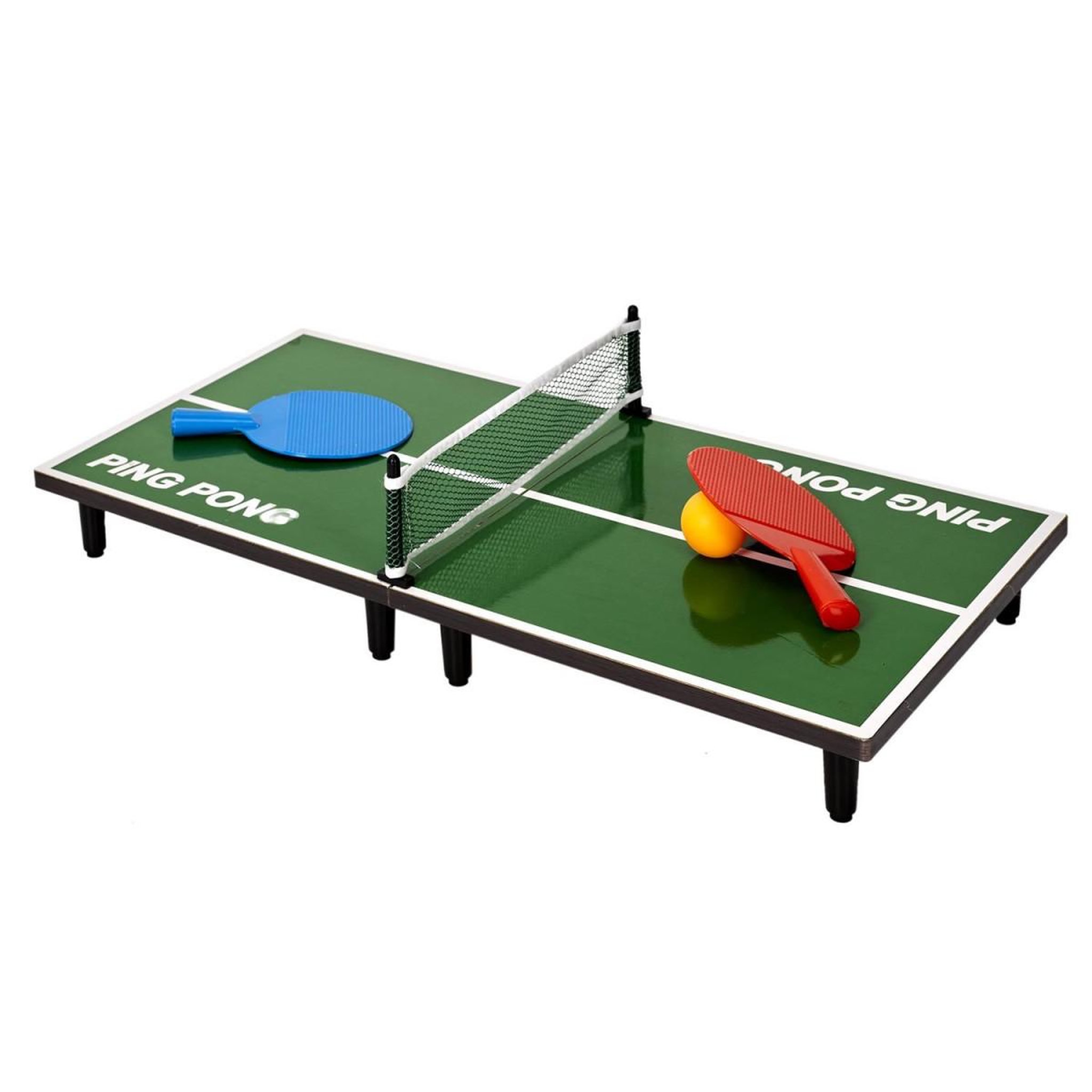 MISTER GADGET Table de ping pong  mini  60cm vert & noir