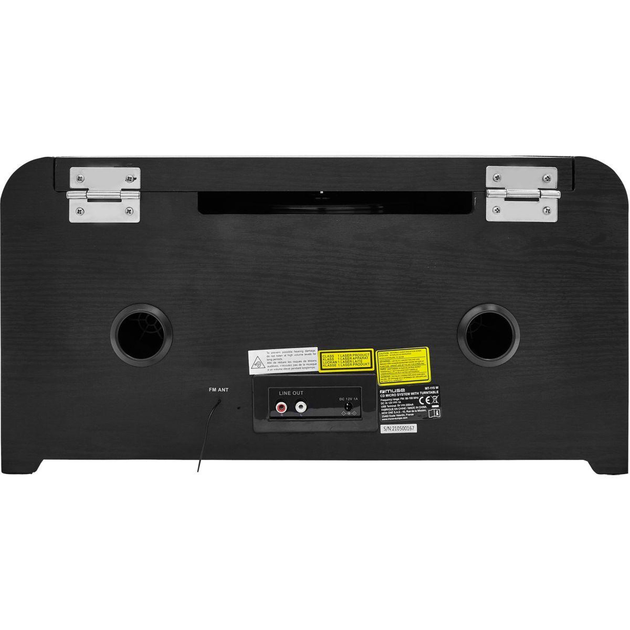 Voir la diapositive 5 : Muse Platine vinyle mt-115 w