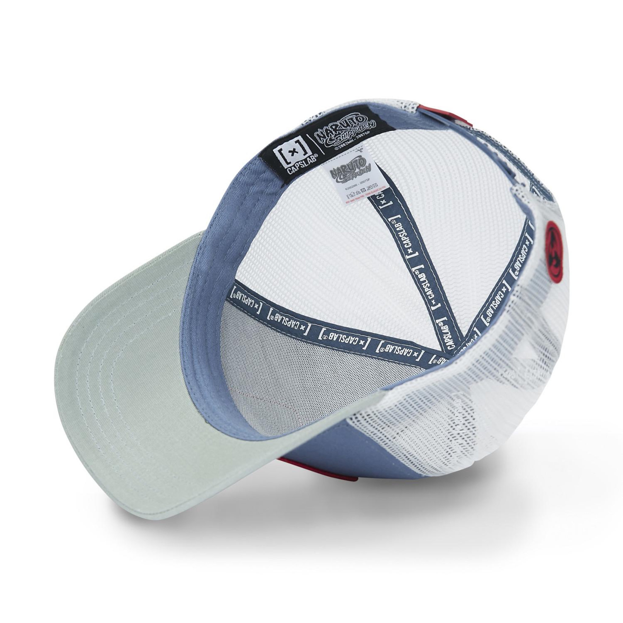 Voir la diapositive 5 : CAPSLAB Casquette homme trucker en serge de coton Naruto Shippuden Kakashi