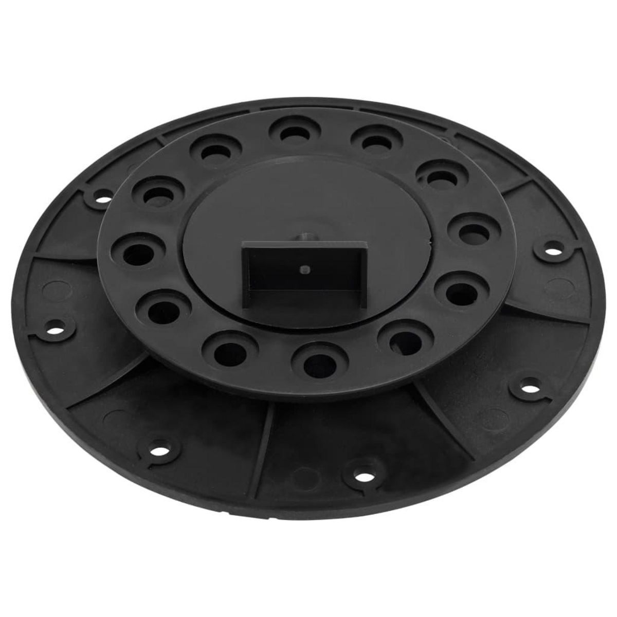 VIDAXL Pieds de terrasse reglables 10 pcs 25-40 mm