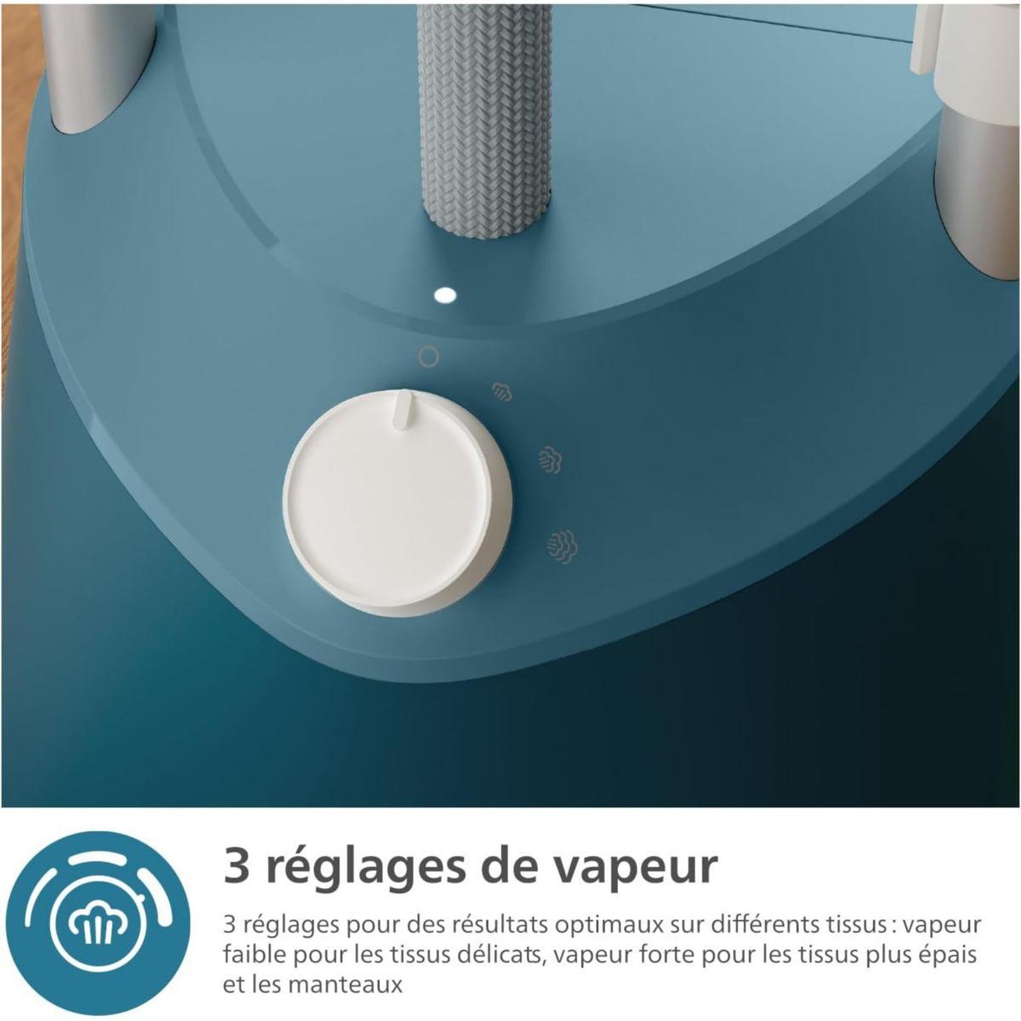 Voir la diapositive 4 : Philips Défroisseur vapeur vertical ste1040/20