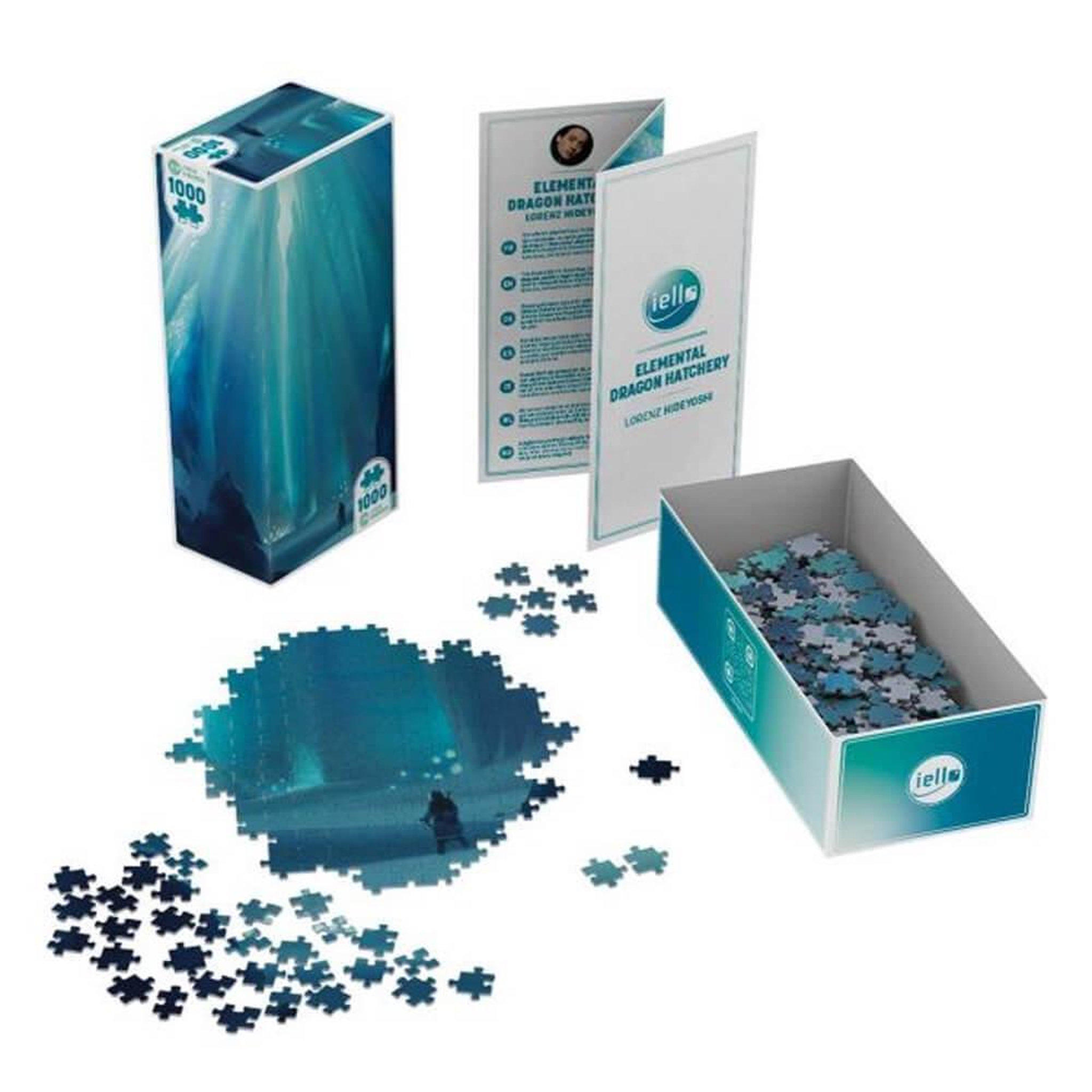 Voir la diapositive 3 : Iello Puzzle 1000 pièces - Dragon Hatchery 1 - Iello Universe - Iello