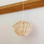 Voir la diapositive 3 : ATMOSPHERA Lampe Suspension  Rotin  45cm Beige
