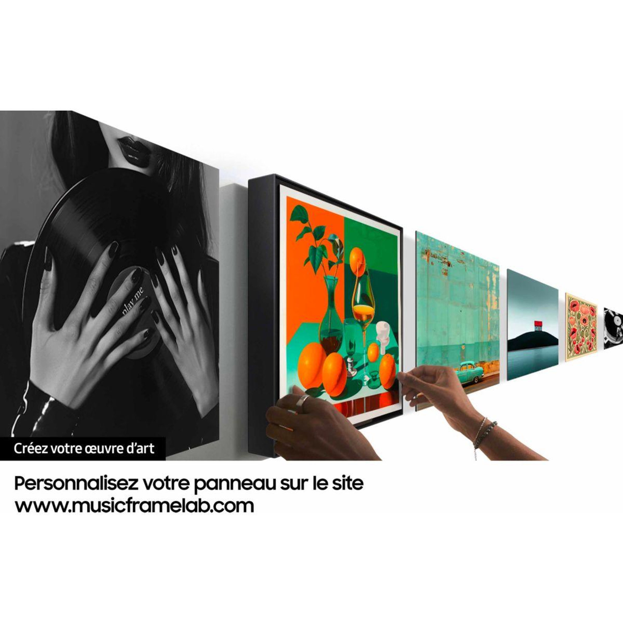 Voir la diapositive 5 : Samsung Enceinte fixe Music Frame HW-LS60D 2024