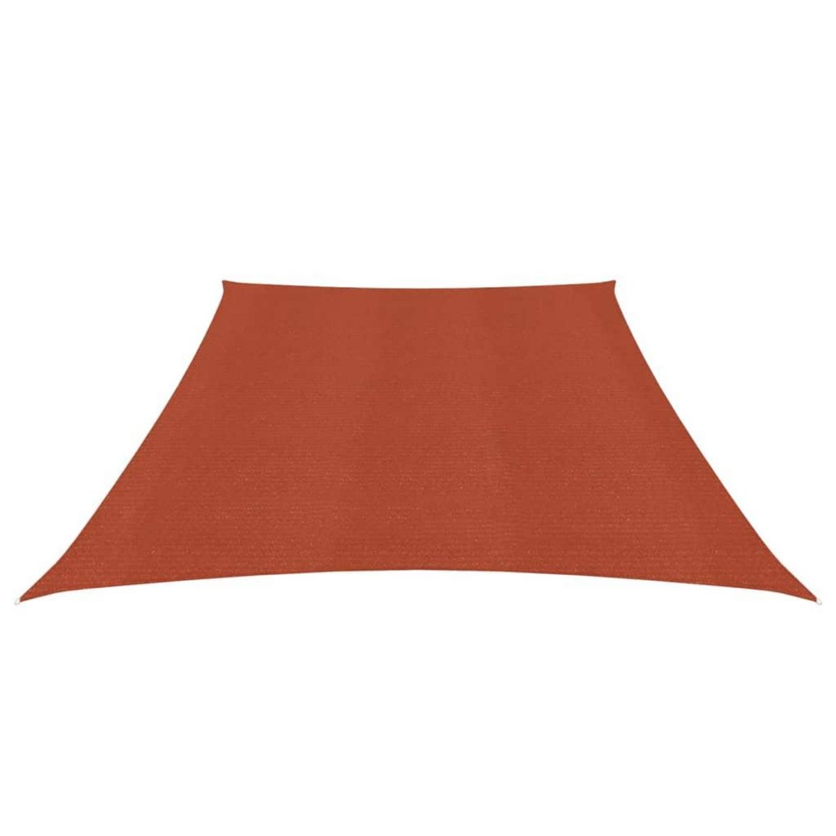 VIDAXL Voile d'ombrage 160 g/m^2 Terre cuite 3/4x2 m PEHD
