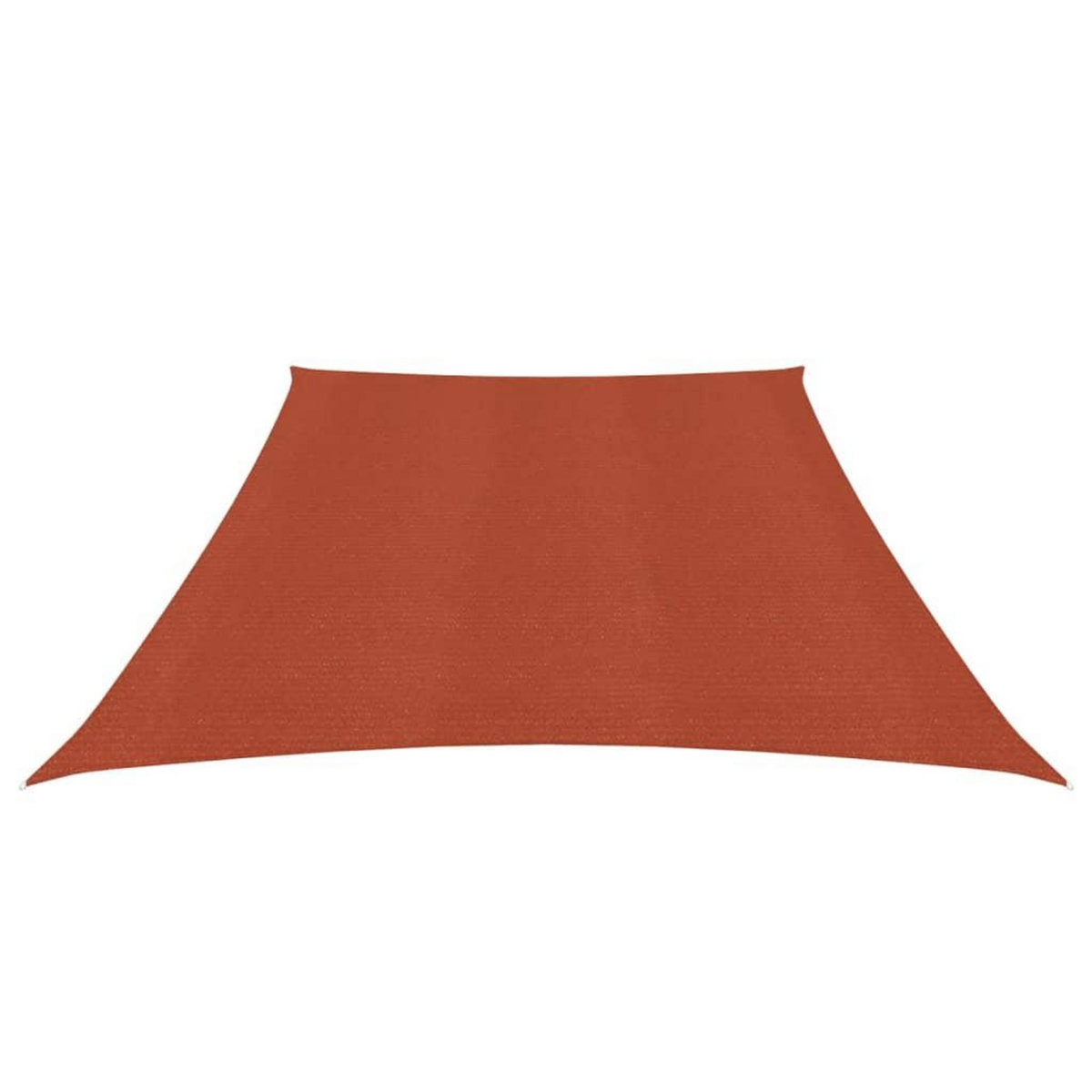 VIDAXL Voile d'ombrage 160 g/m^2 Terre cuite 3/4x2 m PEHD