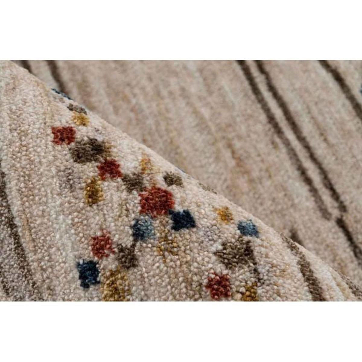 Paris Prix Tapis Tissé Imprimé Ethnique  Jaka  Multicolore