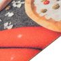 Voir la diapositive 3 : VIDAXL Tapis de cuisine lavable impression legumes 60x180 cm velours