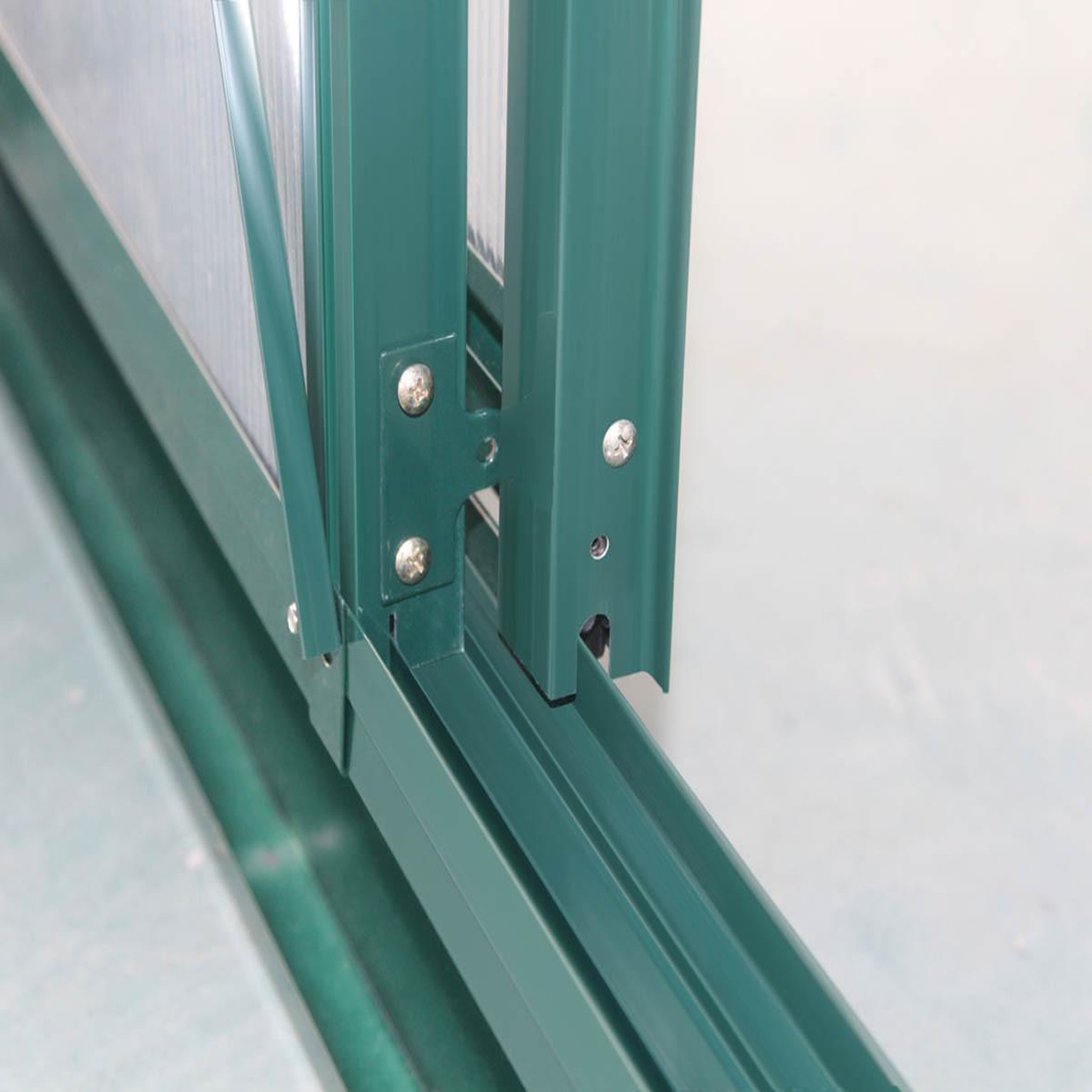 Voir la diapositive 3 : Habitat et Jardin Serre jardin polycarbonate  dahlia  vert sapin 13,29 m²