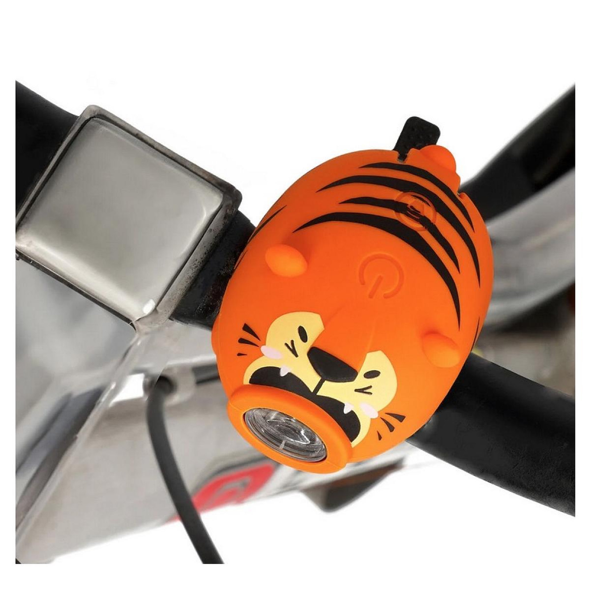 Voir la diapositive 4 : LEGAMI Phare Avant pour Velo Rechargeable avec Sonnette - Tigre