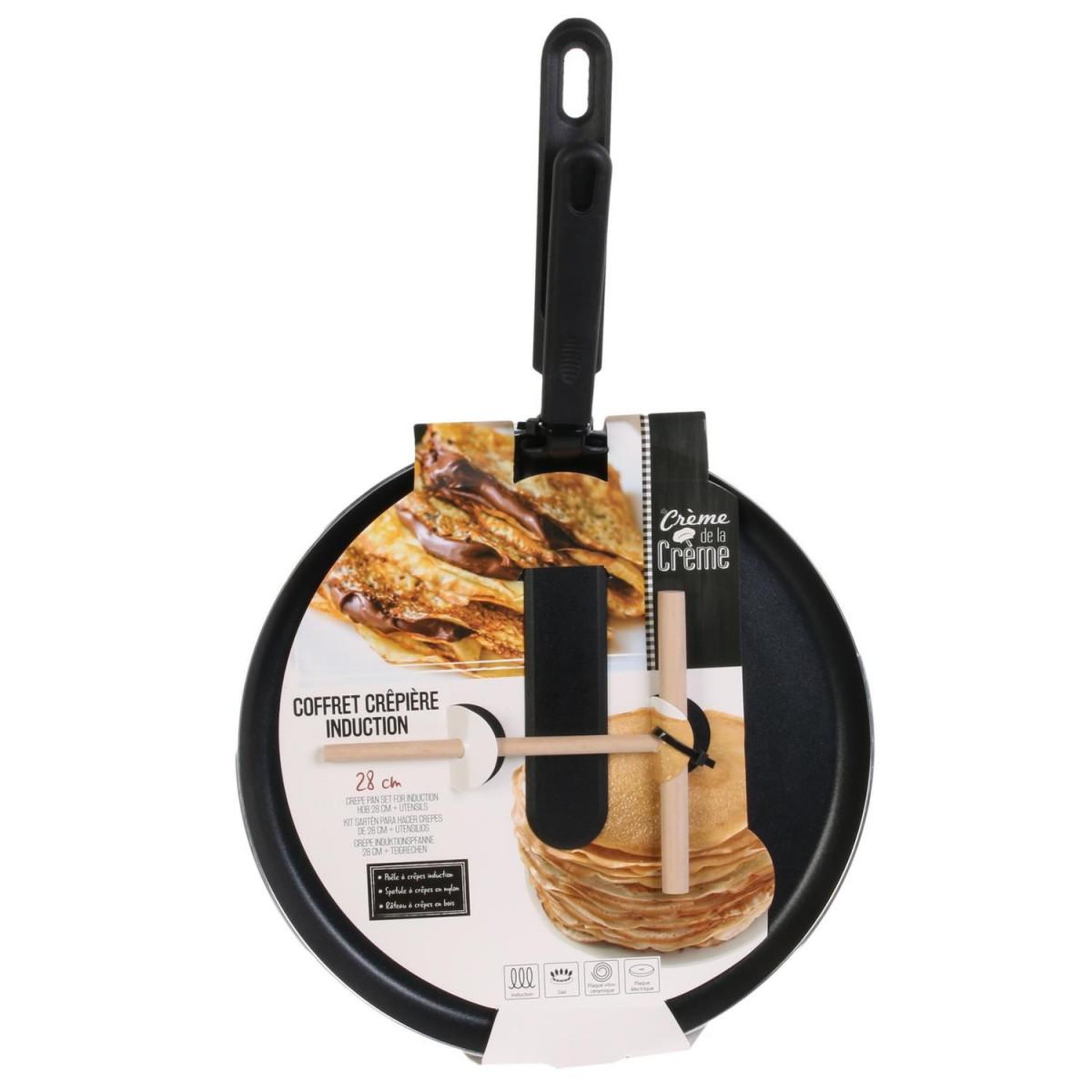 Voir la diapositive 6 : Lily Cook Crêpière coffret crepière 28cm et ustensiles
