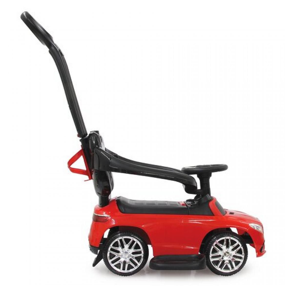 Jamara Push-Car Mercedes-Benz AMG GLE 63 rouge 3en1