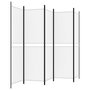 Voir la diapositive 5 : VIDAXL Cloison de separation 5 panneaux Blanc 250x180 cm Tissu