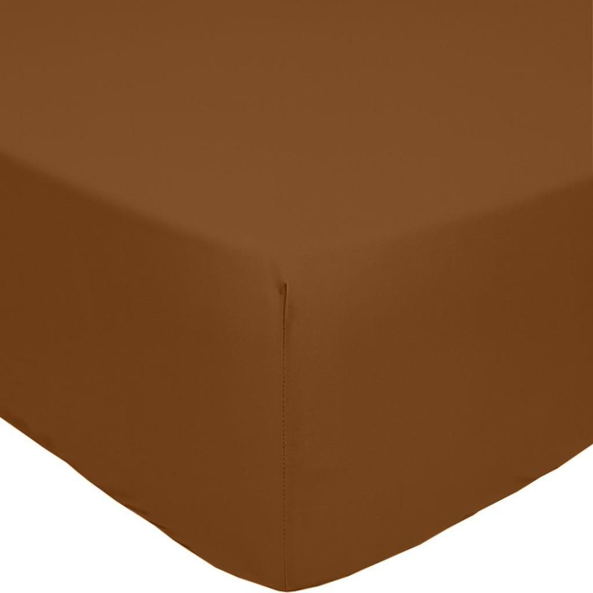 Home collection Drap housse, bonnet 30cm 100% percale de coton 80fils