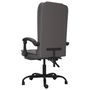 Voir la diapositive 5 : VIDAXL Fauteuil de massage inclinable de bureau Gris Similicuir