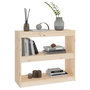 Voir la diapositive 4 : VIDAXL Bibliotheque/Separateur de piece 80x30x71,5 cm Bois de pin