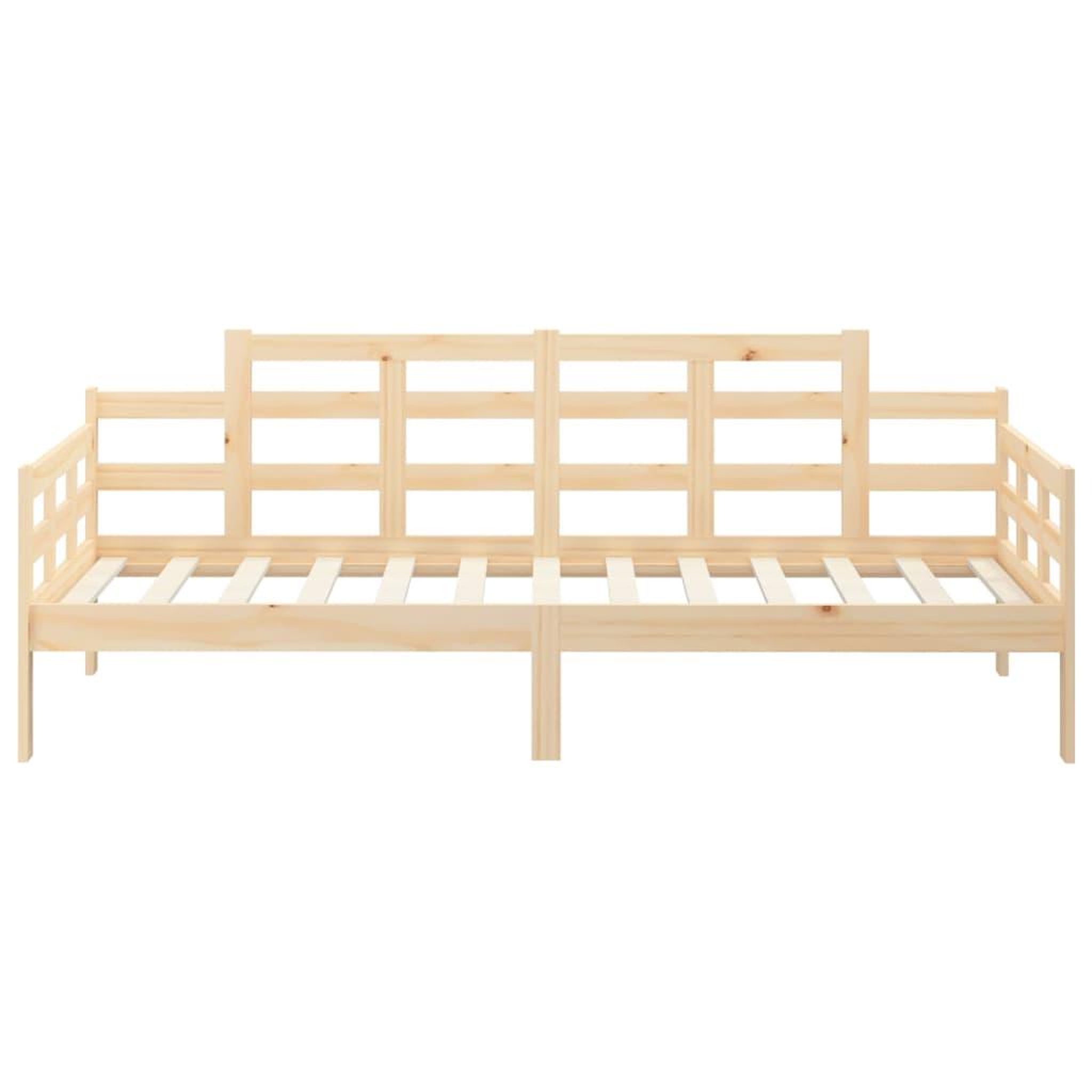 Voir la diapositive 5 : VIDAXL Lit de jour sans matelas bois de pin massif 90x190 cm