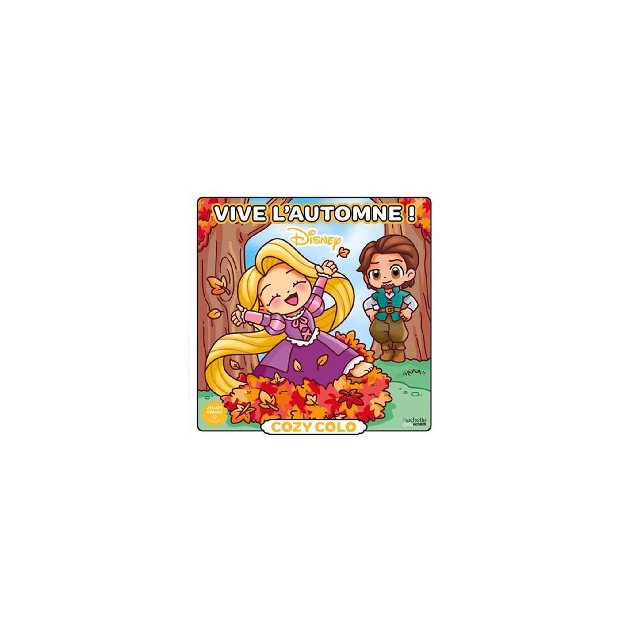 HACHETTE Livre de coloriage disney et pixar cozy colo - vive l'automne !