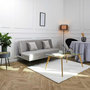 Voir la diapositive 2 : The Home Deco Factory Canapé convertible Fauske- 2 Places - Gris