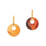Voir la diapositive 1 : SLOYA Boucles d'oreilles Blima en pierres Agate rouge