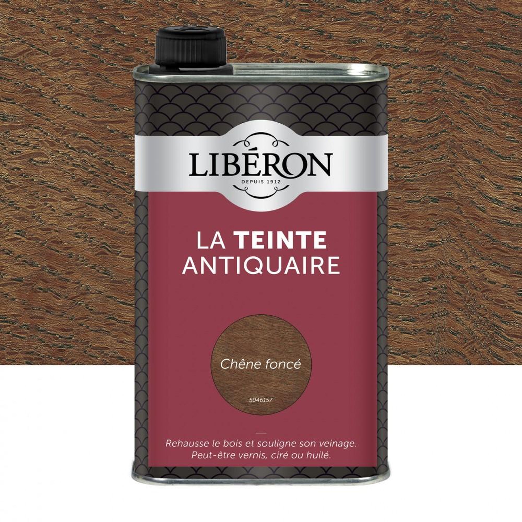 Liberon Teinte Antiquaire bois durs LIBERON, 0.5 l, chêne foncé