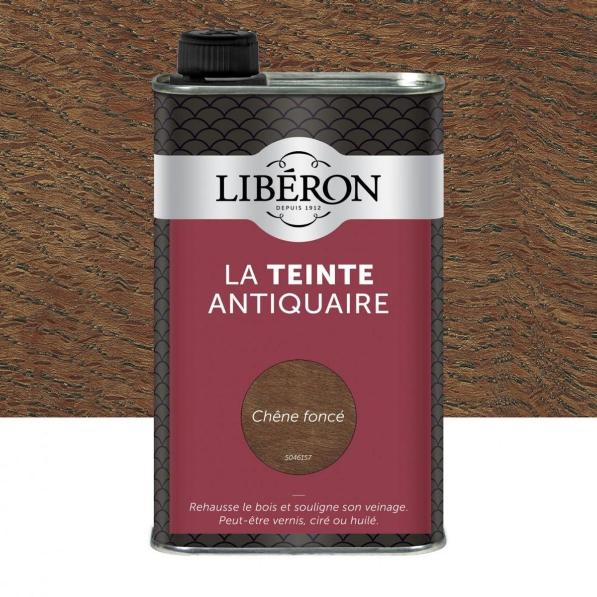 Liberon Teinte Antiquaire bois durs LIBERON, 0.5 l, chêne foncé