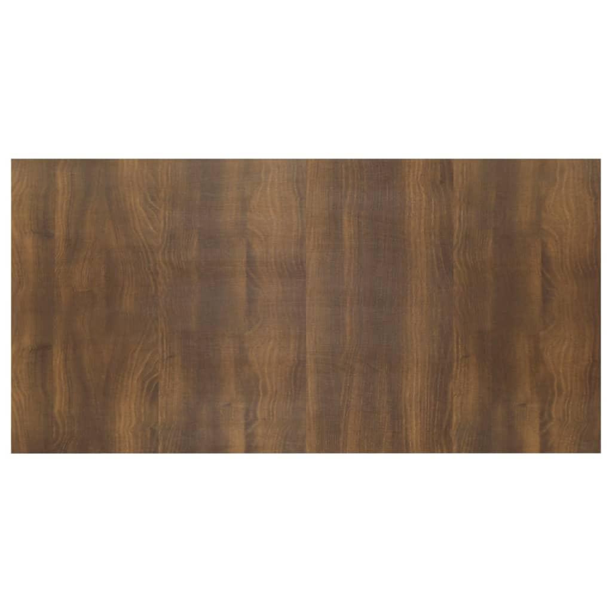 Voir la diapositive 5 : VIDAXL Tete de lit Chene marron 160x1,5x80 cm Bois d'ingenierie
