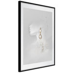 Paris Prix Affiche Murale Encadrée  Jewelry is the Best Gift. Coloris disponibles : Noir, Jaune