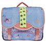 Voir la diapositive 9 : AUCHAN Cartable 41 cm bleu STICKY HAPPINESS